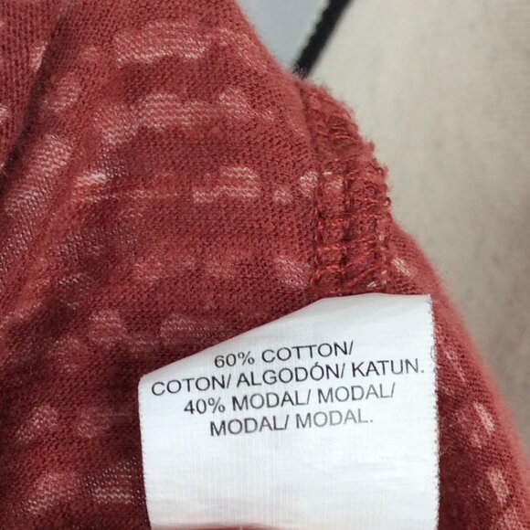 Lucky Brand Printed Tank Top Womens Size Medium High Neck Sleeveless Modal Blend - Picture 10 of 10